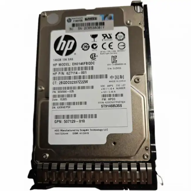 Серверный жесткий диск HPE 146GB 15K 6G SAS SFF E2D54A (2,5 SFF, 146 ГБ, SAS)