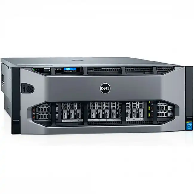 Сервер Dell PowerEdge R930 210-AEKL (4U Rack, Xeon E7-8867 v3, 2500 МГц, 16, 45, 8 x 32 ГБ, SFF 2.5", 24, 6x 1.2 ТБ)