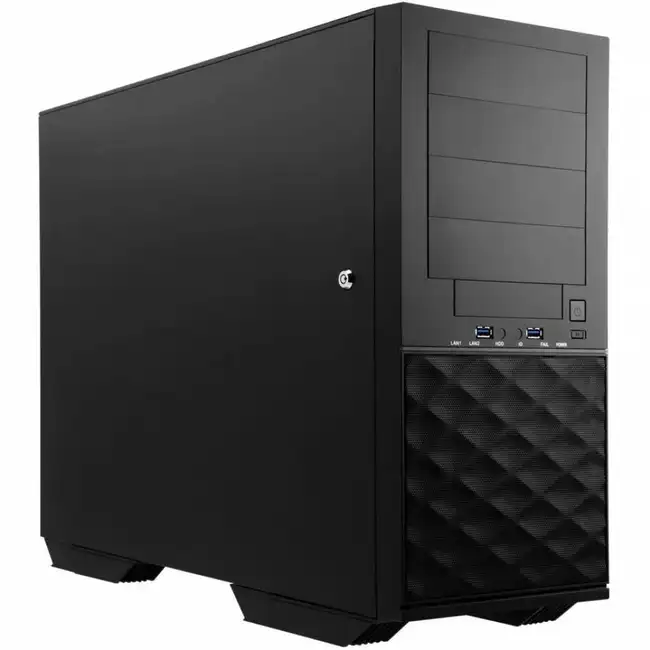 Сервер iRU Rock W9205P 2073061 (Tower, Xeon Silver 4214, 2200 МГц, 12, 16.5, 2 x 32 ГБ, SFF + LFF  2.5" + 3.5", 4)