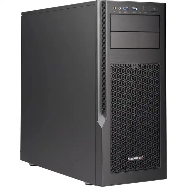 Сервер Supermicro GS5A-754K2136 (Tower, Xeon E-2136, 3300 МГц, 6, 12, 1 x 16 ГБ, SFF + LFF 2.5" + 3.5", 10, 2x 960 ГБ)