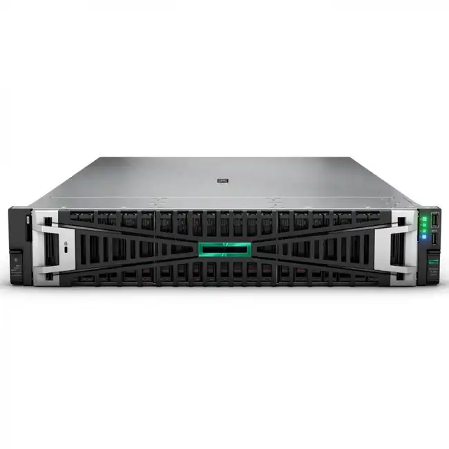 Сервер HPE ProLiant DL380 Gen11 P71674-425 (2U Rack, Xeon Silver 4510, 2400 МГц, 12, 30, 1 x 64 ГБ, SFF 2.5", 8, 2x 960 ГБ)