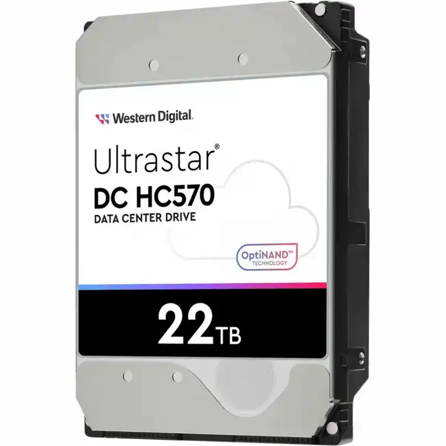Серверный жесткий диск Western Digital 22Tb SAS WD Ultrastar DC HC570 0F48052 (3,5 LFF, 22 ТБ, SAS)