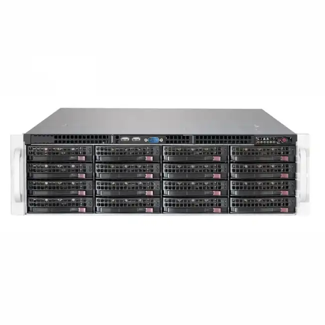 Сервер Supermicro CSE-836BE1C-R1K03B 836BE6240 (3U Rack, Xeon Gold 6240, 2600 МГц, 18, 24.75, 1 x 64 ГБ, SFF + LFF 2.5" + 3.5", 16)