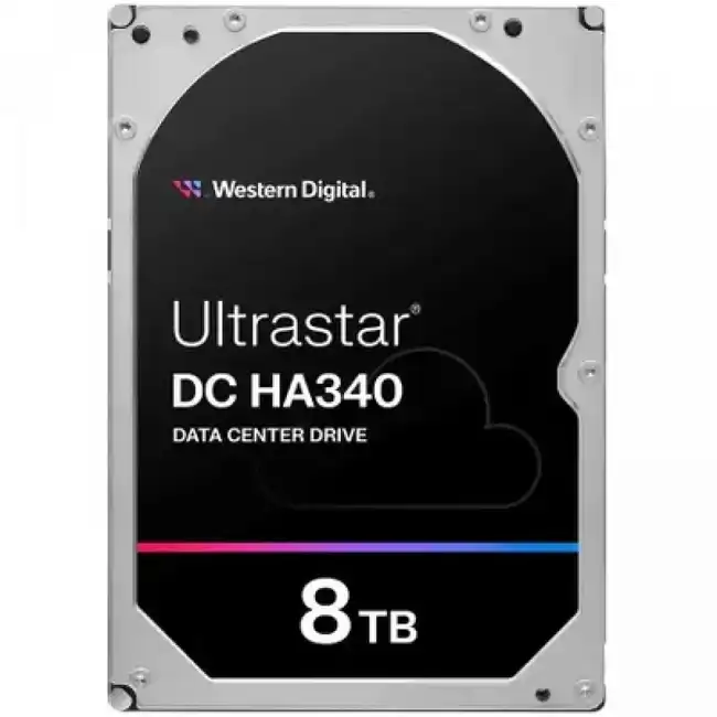 Серверный жесткий диск Western Digital SATA Server 8Tb Ultrastar DC HA340 WUS721208BLE604 (3,5 LFF, 8 ТБ, SATA)