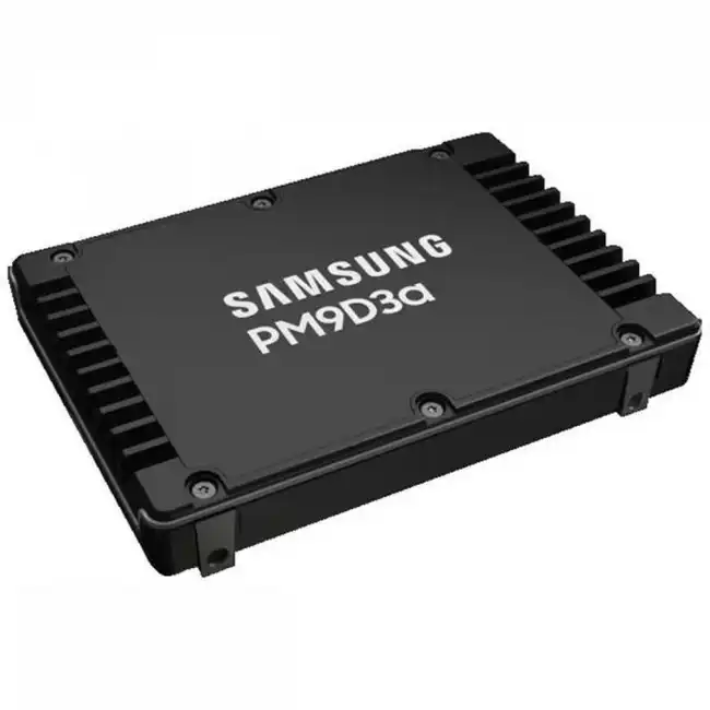 Серверный жесткий диск Samsung Накопитель SSD 960Gb Samsung PM9D3a (MZWL6960HFJA-00AW7) (2,5 SFF, 960 ГБ, PCIe)
