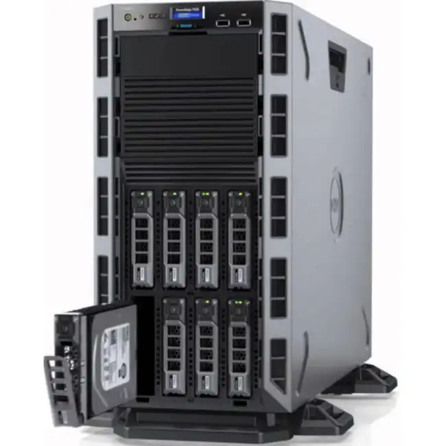 Сервер Dell PowerEdge T330 210-AFFQ-39 (Tower, Xeon E3-1270 v6, 3800 МГц, 4, 8, 1 x 16 ГБ, LFF 3.5", 8)