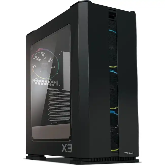 Корпус Zalman X3 Black X3 черный (Игровые, Midi-Tower)