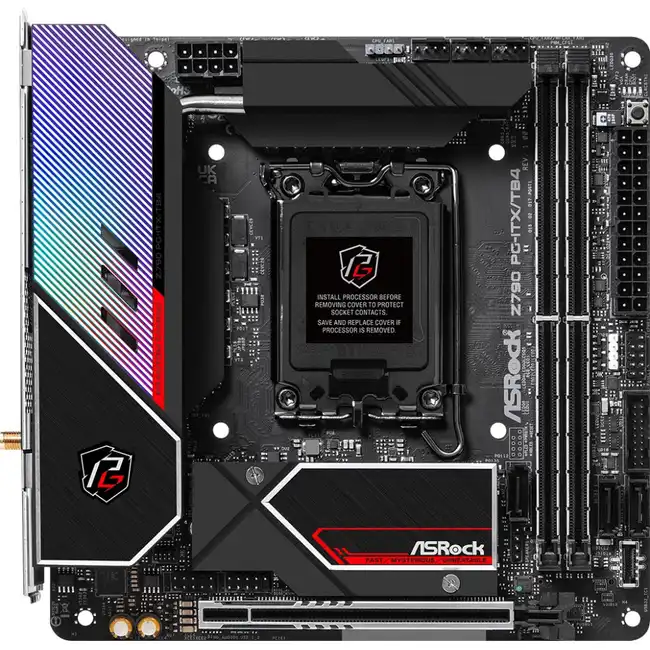 Материнская плата ASRock Z790 PG-ITX/TB4 DDR5 (Mini-ITX, LGA 1700)