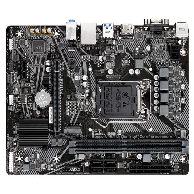 Материнская плата Gigabyte H510M H V2 DDR4 (Micro-ATX, LGA 1200)