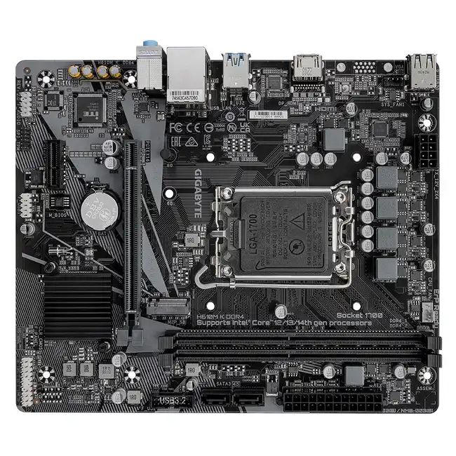 Материнская плата Gigabyte H610M K DDR4 rev. 2.0 (Micro-ATX, LGA 1700)
