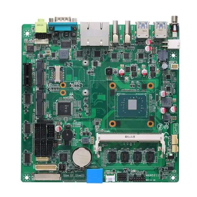 Серверная материнская плата Axiomtek CMD-N3350 MITX MANO311HGGA-N3350