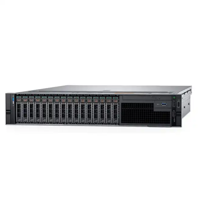 Сервер Dell PowerEdge R740 R740-3592-6 (2U Rack, Xeon Silver 4110, 2100 МГц, 8, 11, 2 x 16 ГБ, SFF 2.5", 16)