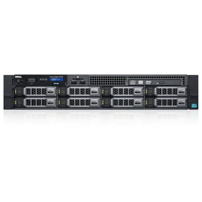 Сервер Dell R730 8LFF 210-ACXU_A30 (2U Rack, Xeon E5-2620 v4, 2100 МГц, 8, 20, 1 x 16 ГБ, LFF 3.5", 8, 1x 300 ГБ)