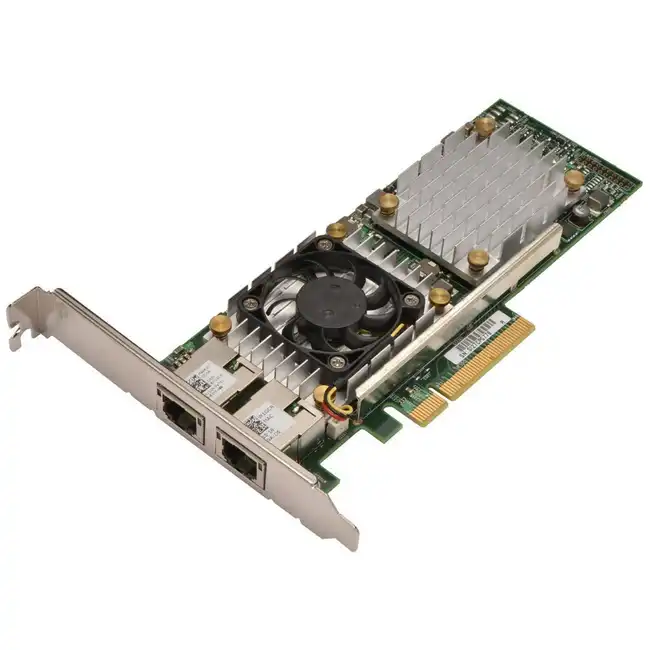 Сетевая карта Dell QLogic 57810 Dual Port 10Gb Base-T Network Adapter 540-BBGU (Ethernet (LAN / RJ45))