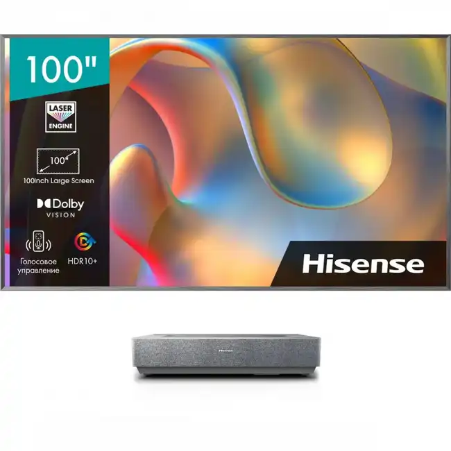 Телевизор Hisense 100L5H (100 ", Smart TV, Серебро)