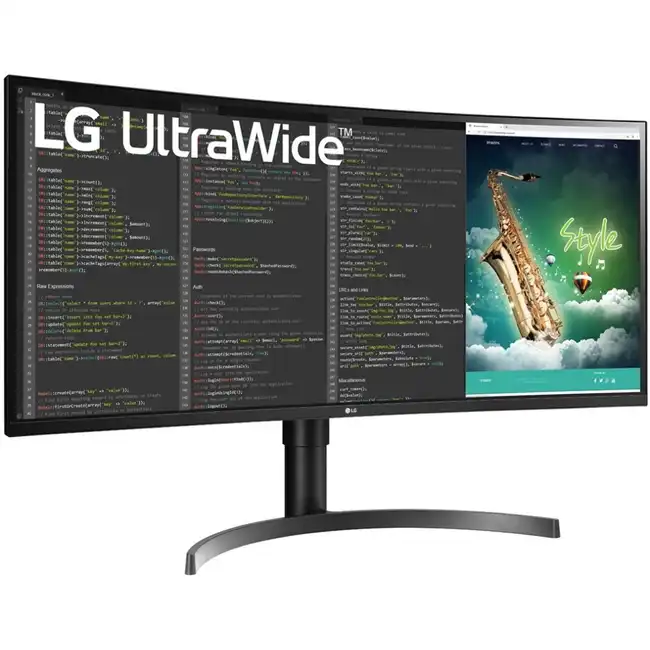 Монитор LG UltraWide 35WN75C 35WN75C-B.ARUZ (35 ", VA, WQHD 3440x1440 (21:9), 100 Гц)