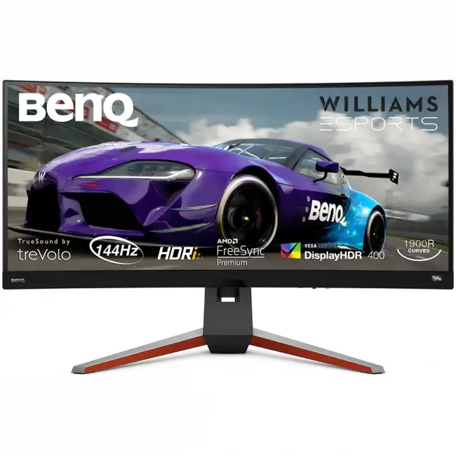 Монитор BenQ EX3415R 9H.LK2LJ.TBE (34 ", IPS, WQHD 3440x1440 (21:9), 144 Гц)
