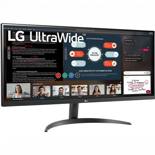 Монитор LG 34WP500-B (34 ", IPS, 2560x1080 (21:9), 75 Гц)