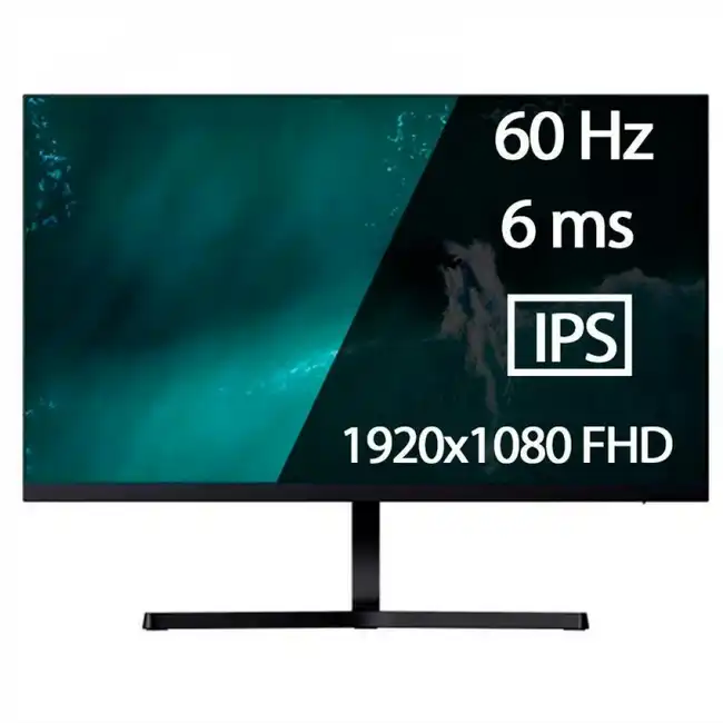 Монитор Xiaomi Mi Desktop Monitor 1С black BHR4510GL (23.8 ", IPS, FHD 1920x1080 (16:9), 60 Гц)