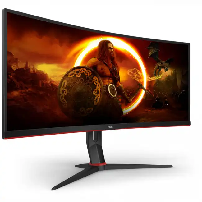Монитор AOC CU34G2X/BK (34 ", VA, WQHD 3440x1440 (21:9), 144 Гц)