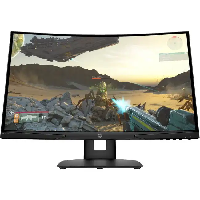 Монитор HP X24c 9FM22AA (23.6 ", VA, Full HD 1920x1080 (16:9), 144 Гц)