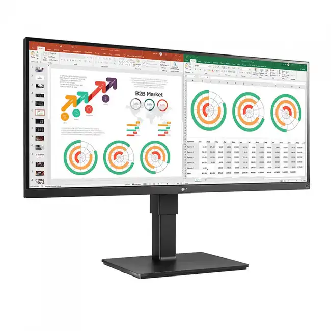 Монитор LG 34BN770-B (34 ", IPS, WQHD 3440x1440 (21:9), 75 Гц)