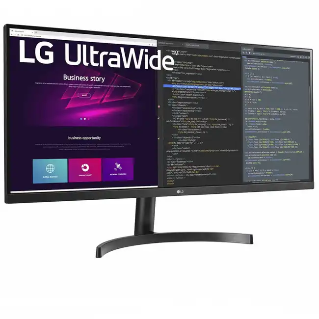 Монитор LG 34WN700-B (34 ", IPS, WQHD 3440x1440 (21:9), 75 Гц)