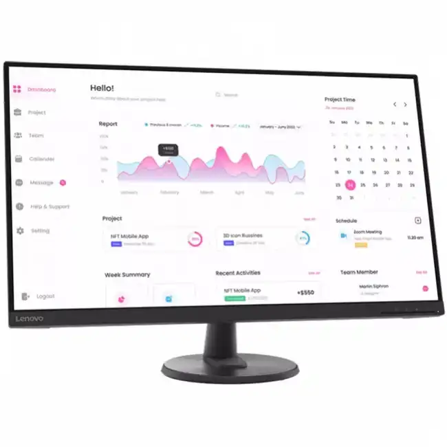 Монитор Lenovo D32-40 66FCGAC2EU (31.5 ", VA, FHD 1920x1080 (16:9), 60 Гц)