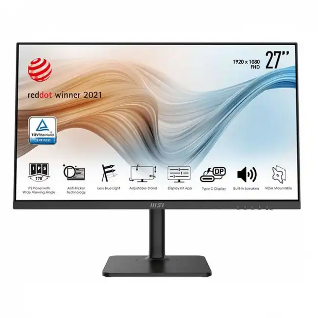 Монитор MSI Modern MD271P 9S6-3PA49H-096 (27 ", IPS, Full HD 1920x1080 (16:9), 75 Гц)