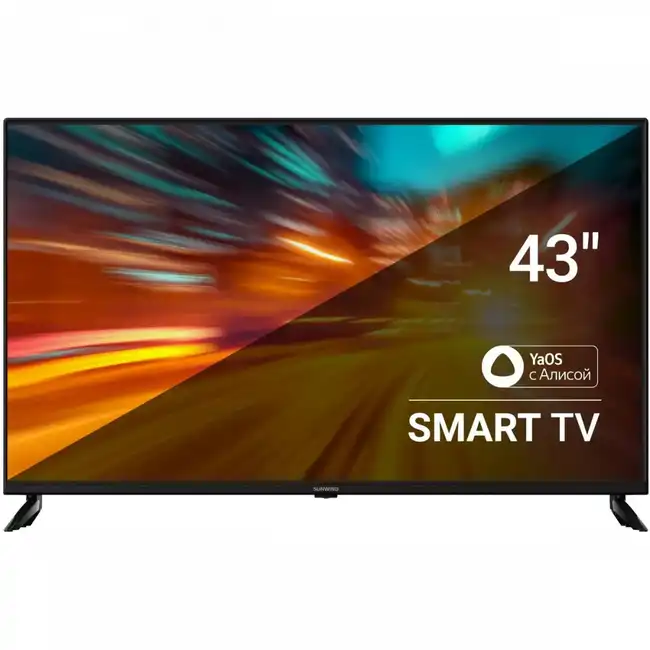 Телевизор SunWind SUN-LED43XU400 (43 ", Smart TV, Черный)