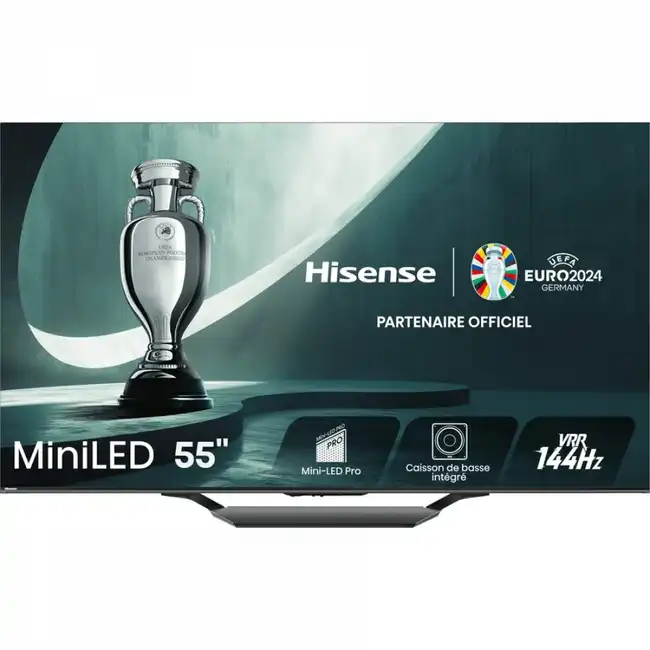 Телевизор Hisense 55U7NQ (55 ", Черный)