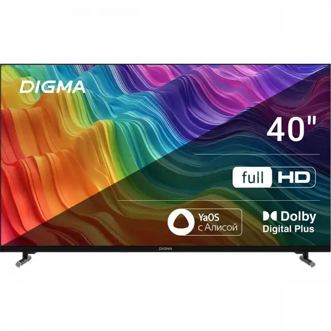 Телевизор Digma LED40SBB33 DM-LED40SBB33 (40 ", Smart TV, Черный)
