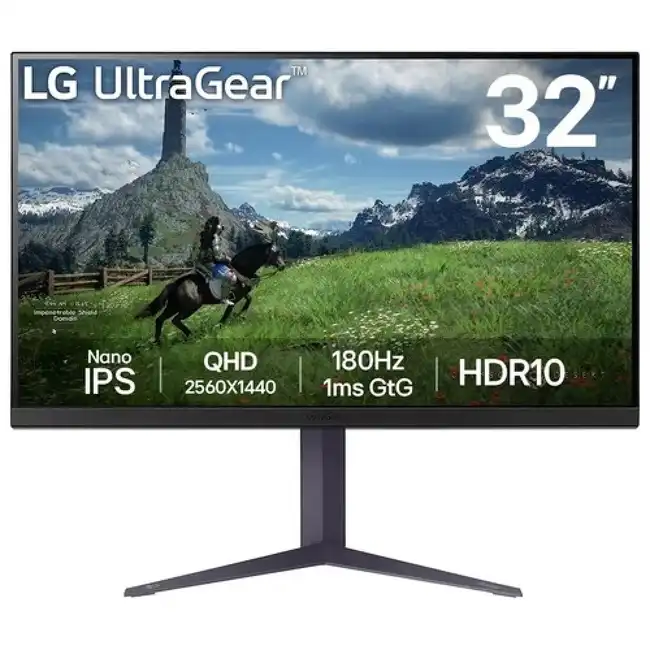 Монитор LG 32GS85Q-B (31.5 ", IPS, WQHD 2560x1440 (16:9), 180 Гц)