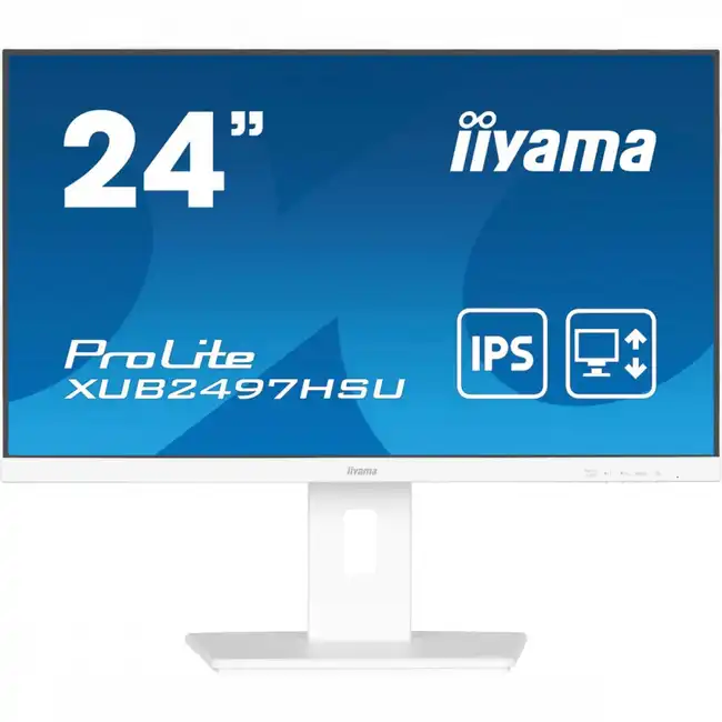 Монитор IIYAMA ProLite XUB2497HSU-W2 (23.8 ", IPS, FHD 1920x1080 (16:9), 100 Гц)