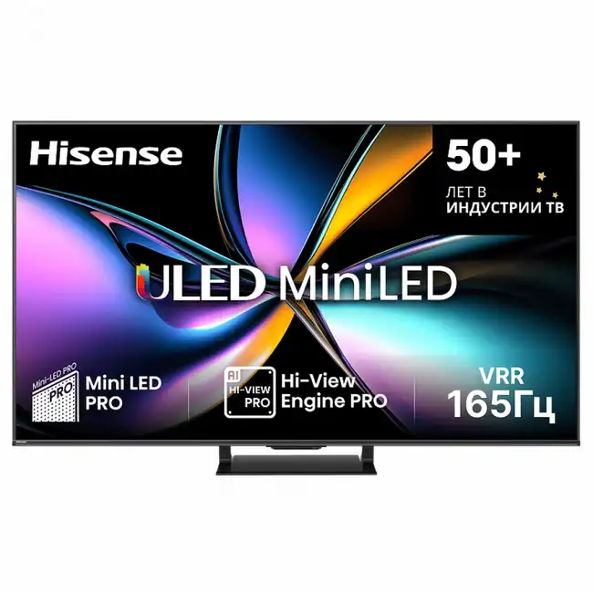 Телевизор Hisense 55U7Q PRO (55 ", Черный)