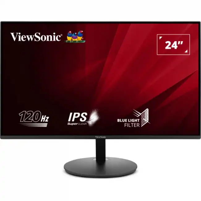 Монитор Viewsonic VA24E1-H (23.8 ", IPS, FHD 1920x1080 (16:9), 120 Гц)