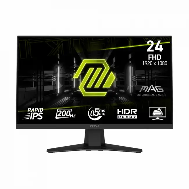 Монитор MSI MAG 244F 9S6-3BC41H-011 (23.8 ", IPS, FHD 1920x1080 (16:9), 200 Гц)