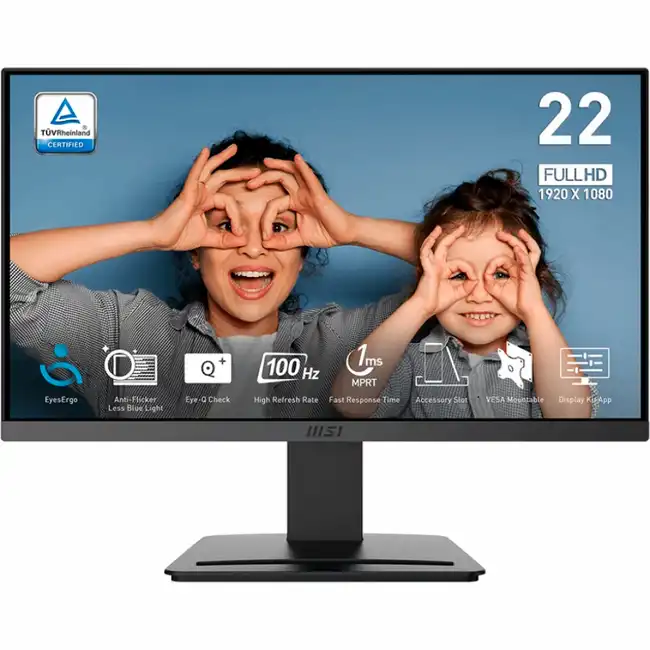 Монитор MSI Pro MP223 E2 9S6-3PB9CH-035 (21.45 ", VA, Full HD 1920x1080 (16:9), 100 Гц)
