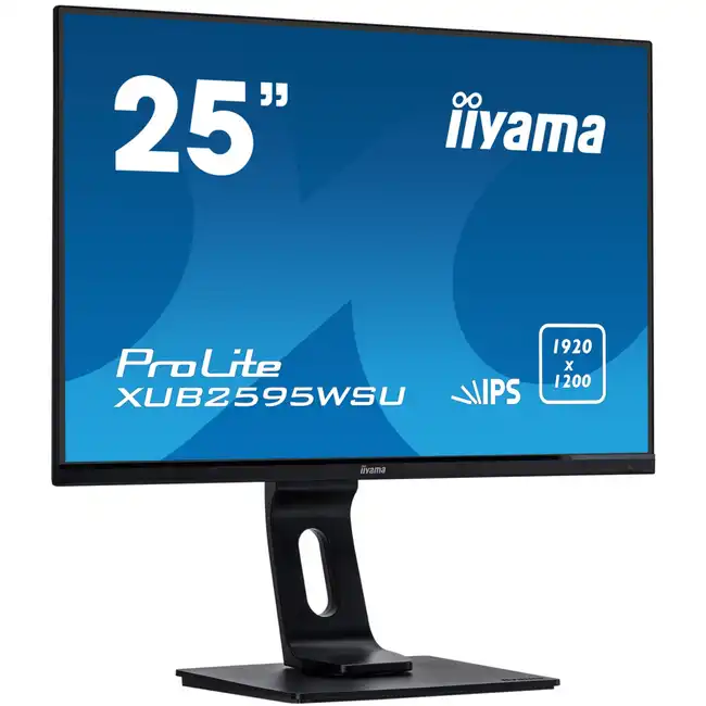 Монитор IIYAMA XUB2595WSU-B1 (25 ", IPS, FHD 1920x1200 (16:10), 75 Гц)