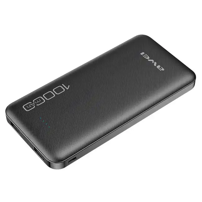 Внешний аккумулятор (Power Bank) AWEI Awei P28K 10000mAh Черный 31503 (10000 мАч, Черный)
