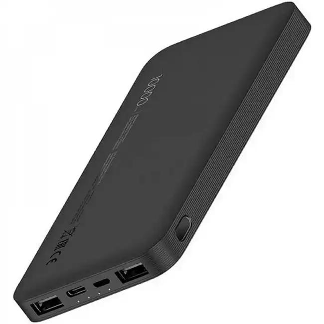 Внешний аккумулятор (Power Bank) Xiaomi Power Bank 10000mAh Black Redmi Power Bank 10000mAh Black (10000 мАч, Черный)