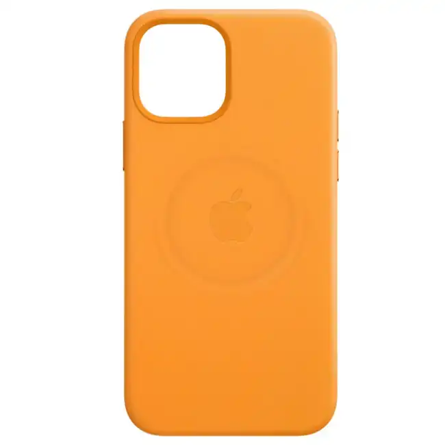 Аксессуары для смартфона Apple iPhone 12 mini Leather Case with MagSafe - California Poppy MHK63ZM/A