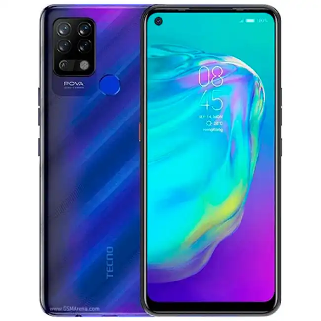 Смартфон TECNO POVA 6/128 (LD7) Blue LD7-BLUE