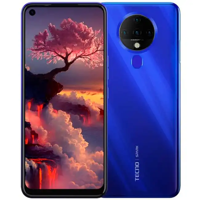 Смартфон TECNO Spark 6 4/64 KE7 Ocean Blue KE7-64-BLUE