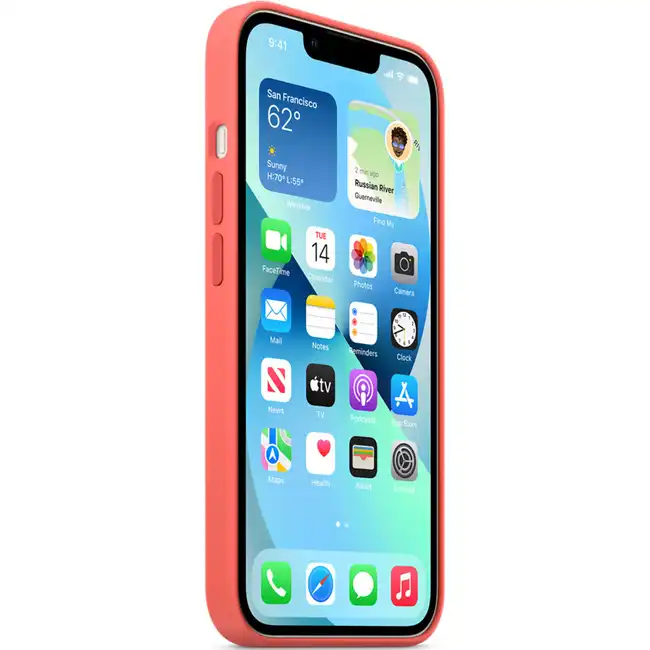 Аксессуары для смартфона Apple Чехол iPhone 13 Silicone Case with MagSafe – Pink Pomelo MM253ZM/A