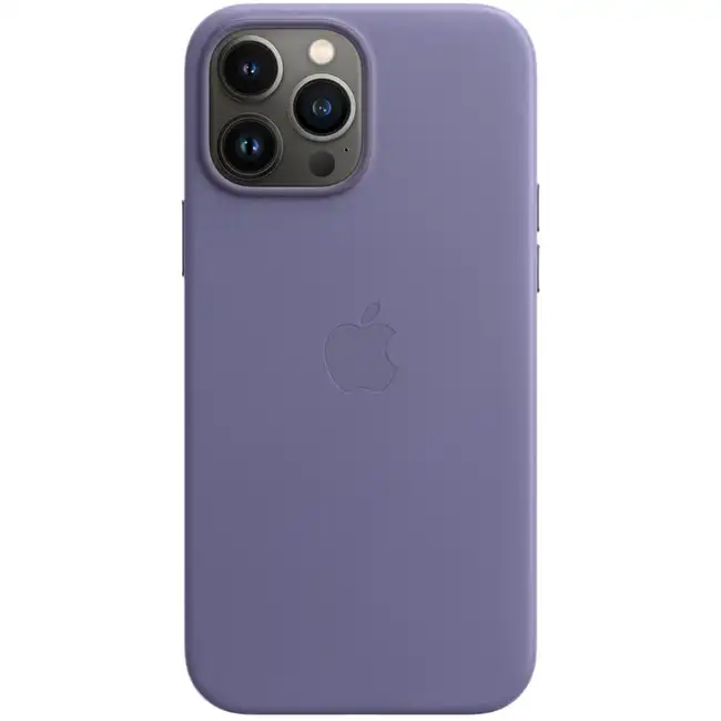 Аксессуары для смартфона Apple Чехол iPhone 13 Pro Max Leather Case with MagSafe - Wisteria MM1P3ZM/A