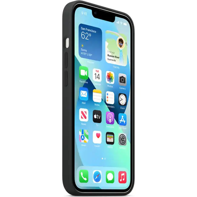 Аксессуары для смартфона Apple Чехол iPhone 13 Silicone Case with MagSafe – Midnight MM2A3ZM/A