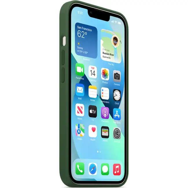 Аксессуары для смартфона Apple Чехол iPhone 13 Silicone Case with MagSafe – Clover MM263ZM/A