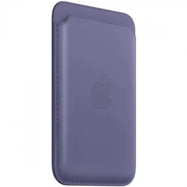 Аксессуары для смартфона Apple Чехол-бумажник для iPhone Leather Wallet with MagSafe - Wisteria MM0W3ZM/A