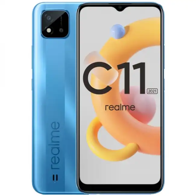 Смартфон REALME C11 2021 (2/32) Blue RMX3231-BLUE (32 Гб, 2 Гб)